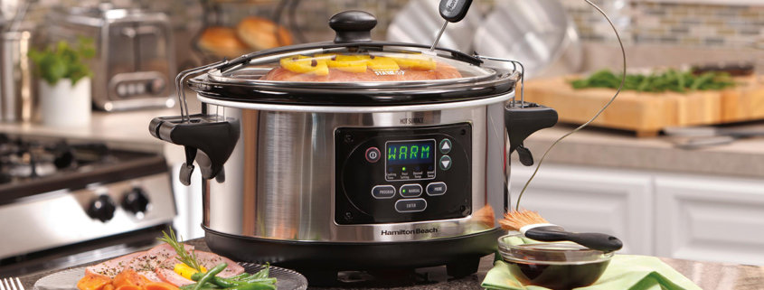 Hamilton Beach Set and Forget 6QT slow Cooker