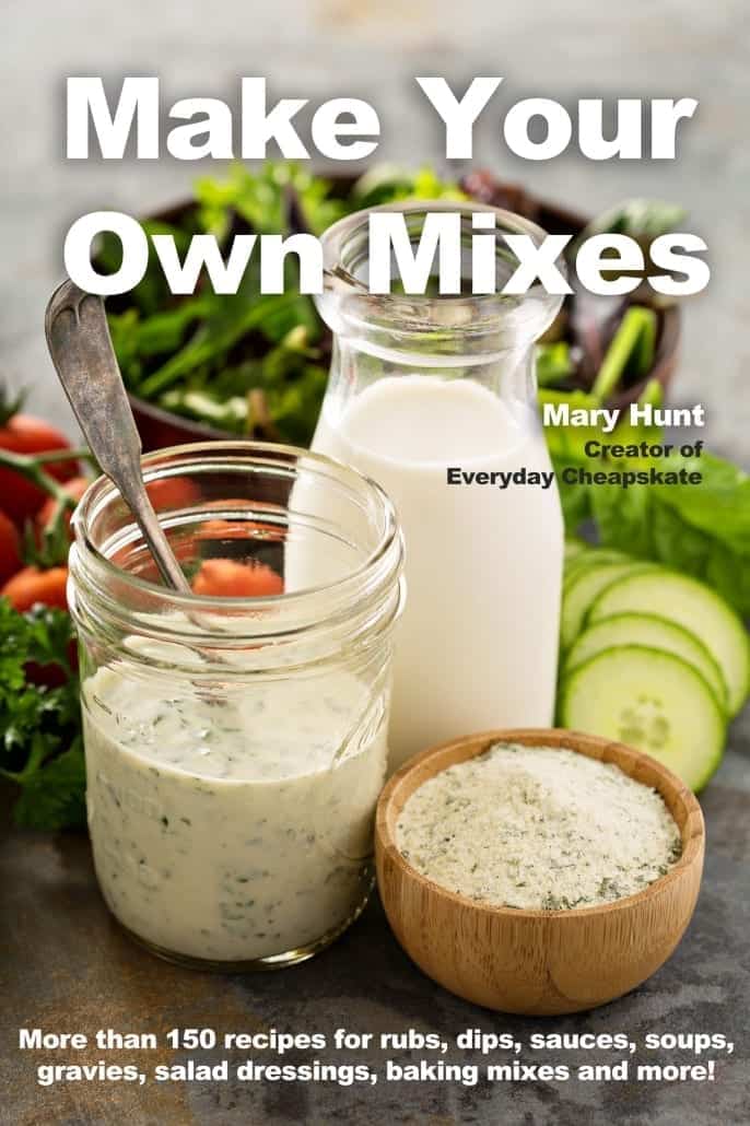 Easy do-it-yourself recipes and instructions to duplicate your favorite commercial seasonings, rubs, dips, sauces, soups, gravies, salad dressings, baking mixes and more!