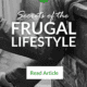 Pin Secrets of the Frugal Lifestyle