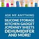 Ask Me Anything: Silicone Storage, Kitchen Gadget, JCPenney Sheets, Dehumidifer, and More