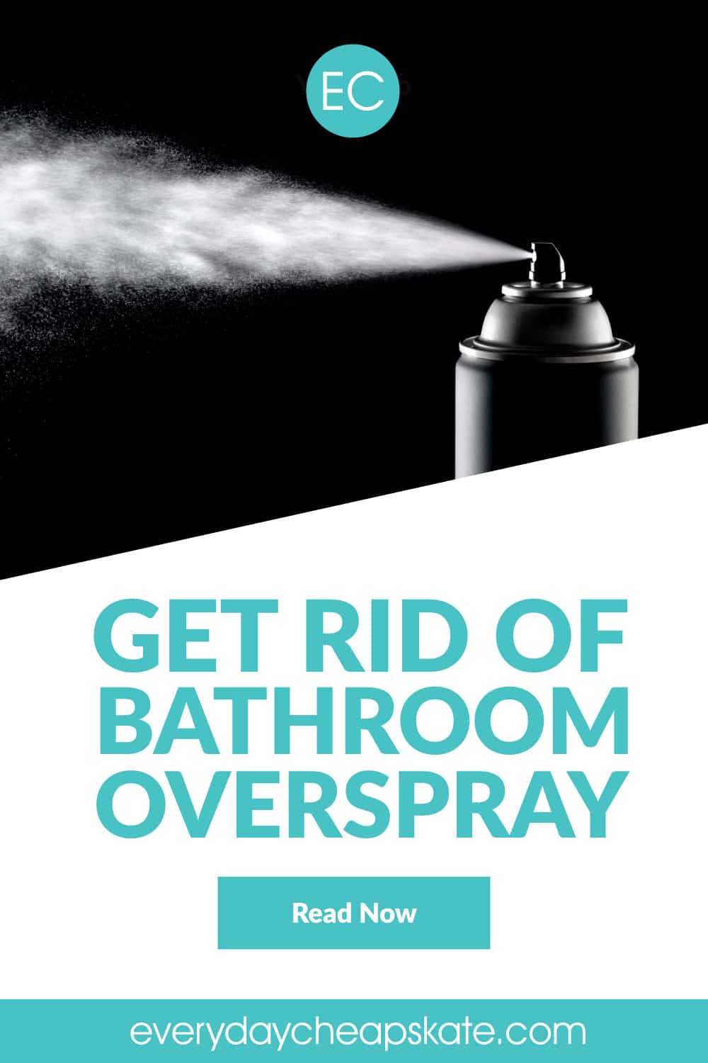 How To Rid Bathroom Of Hairspray Overspray Everyday Cheapskate