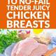 Secrets to No-Fail Tender Juicy Chicken Breasts