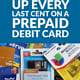 hogyan kell használni fel minden Utolsó Cent egy Prepaid bankkártya