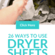 dryer sheet uses