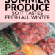 Pin - Frozen Fruits and Vegetables