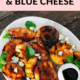 Pin - Grilled Peaches with Balsamic and Blue Cheese