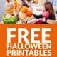 These Free Printables Make Halloween Super Fun