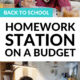 Pin - Homework Station