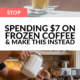 Pin - How to Make a Frozen Frappuccino Coffee