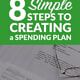 8 Simple Steps to Creating a Spending Plan