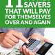 11 Money Savers That Will Pay for Themselves Over and Again