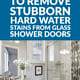 Surprising Trick Removes Stubborn Hard Water Stains from Glass Shower Doors