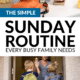 Pin - Sunday Rest for School Weeks