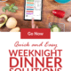 Pin - Quick and Easy Dinner Solutions for Busy Weeknights