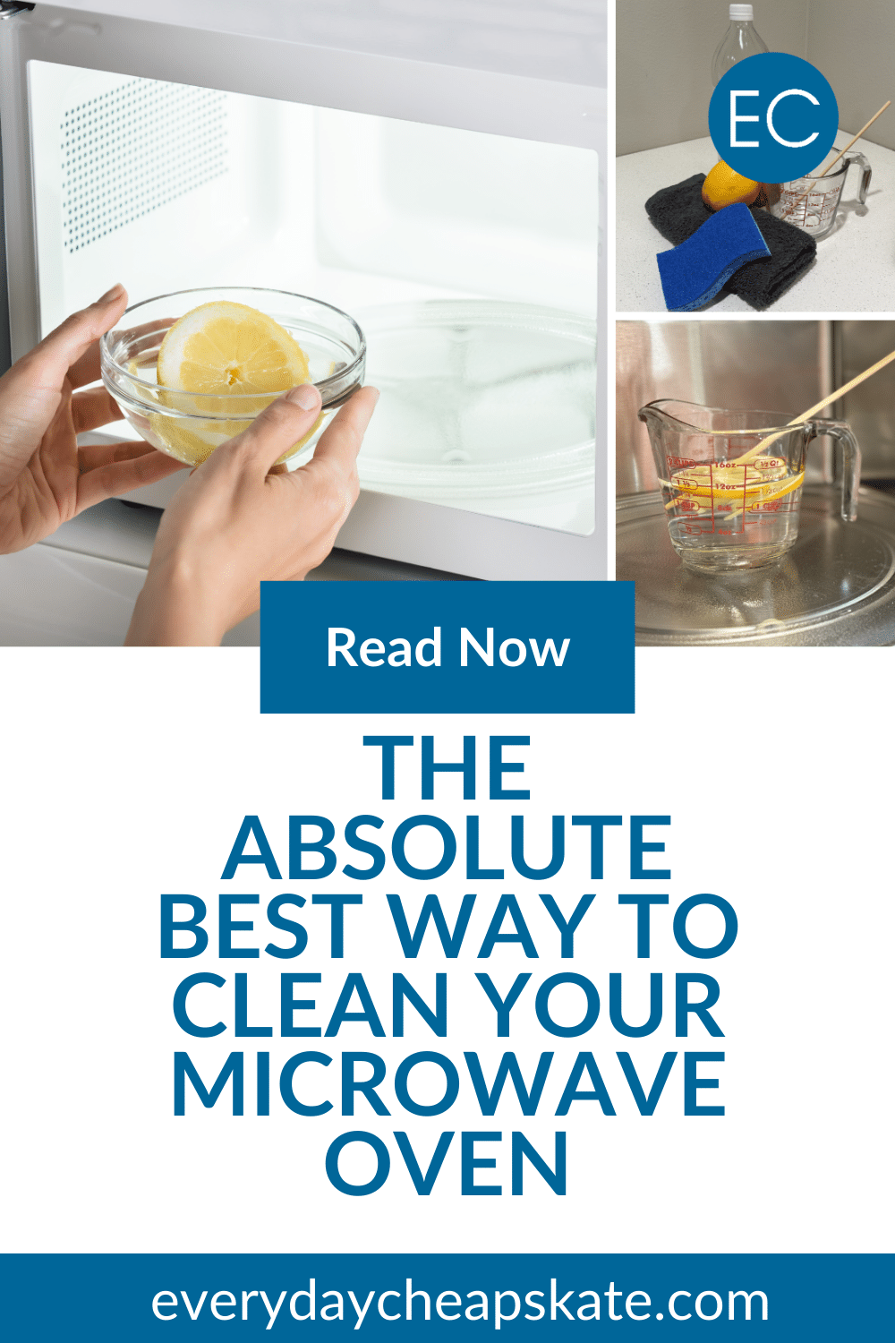 The Absolute Best Way to Clean Your Microwave Oven • Everyday Cheapskate