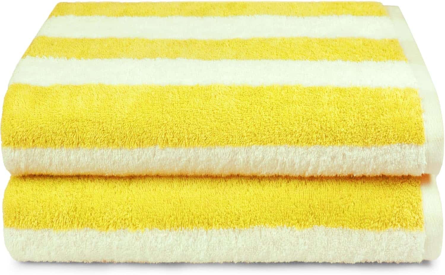 Product Image - Amazon Basics 100% Cotton Beach Towel, 2-Pack