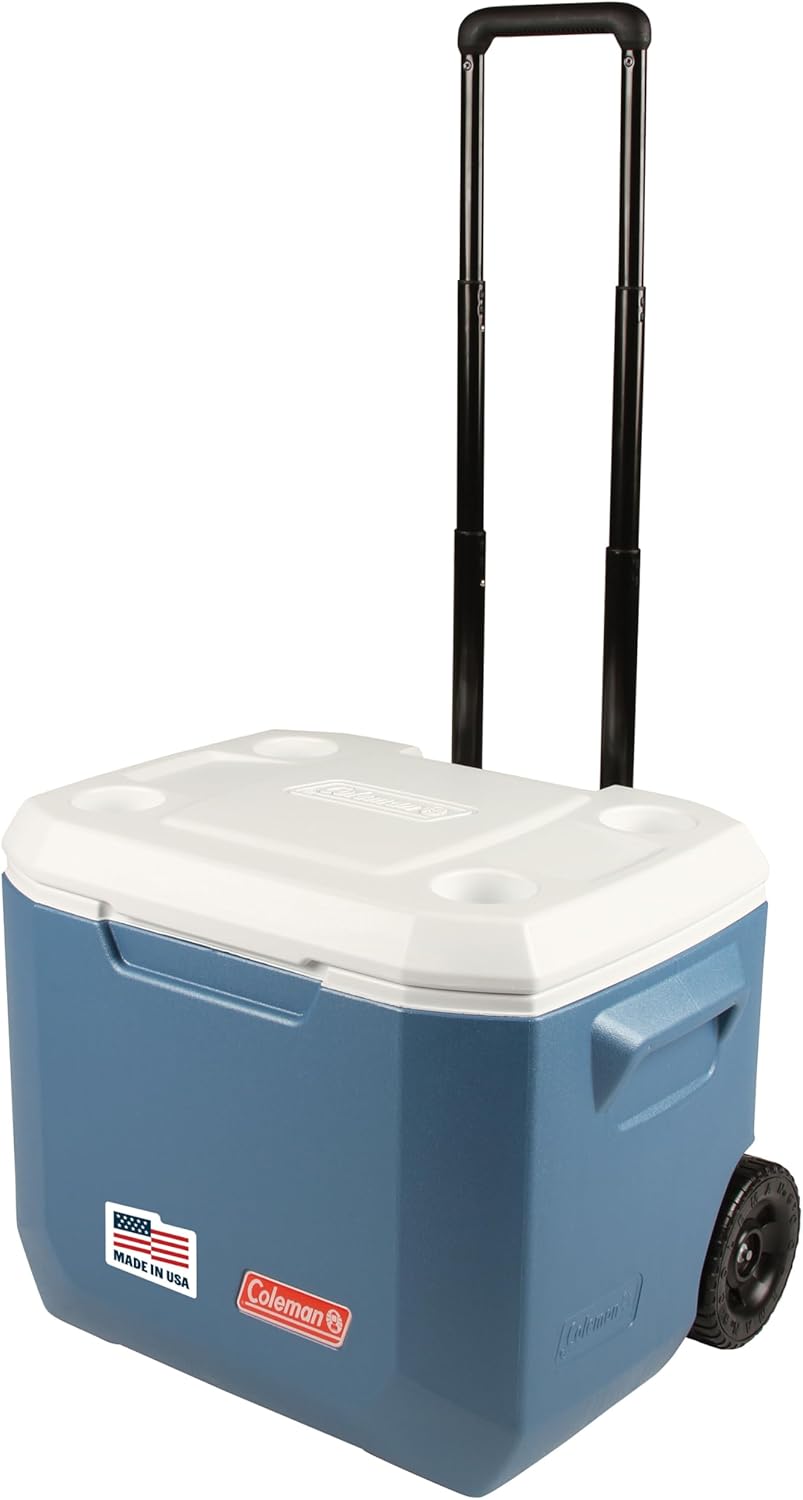 Product Image - Coleman Xtreme 50 Quart Rolling Cooler