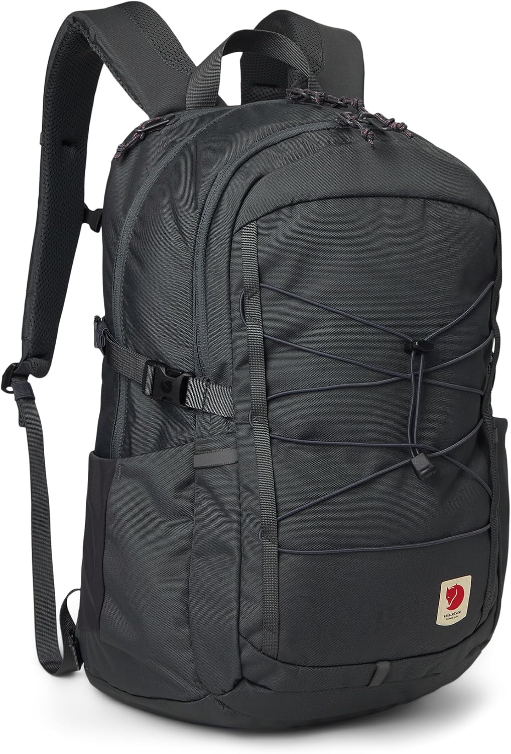 Fjaฬllraฬven Skule 28 Backpack - Spacious Storage, Padded Back Panel, Breathable Design - Travel, Hiking, Black