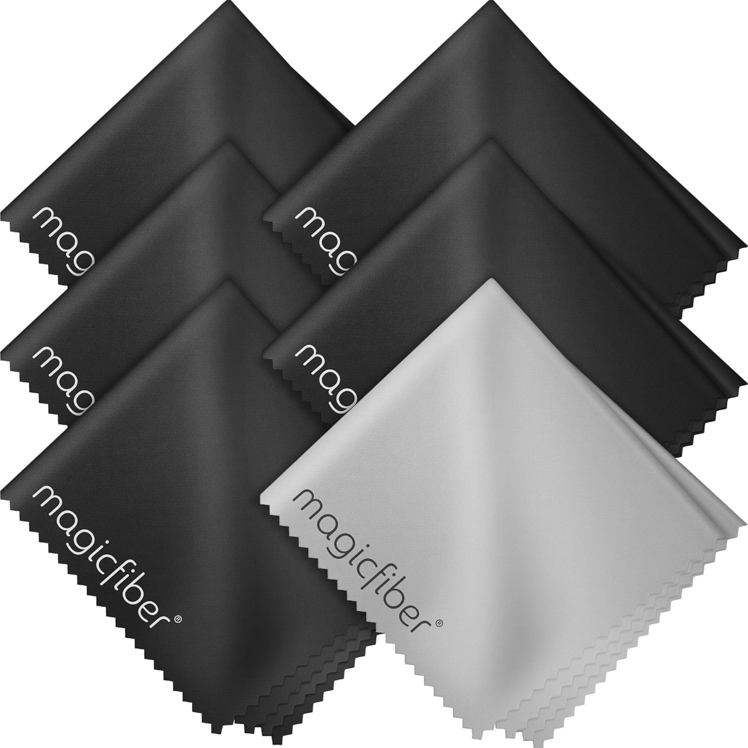 Product Image - Product Image - MagicFiber Microfiber Cleaning Cloth, 6 Pack - Premium Cloth for Glasses, Lens, Screens & More