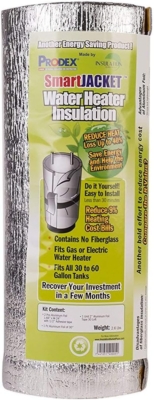 Plastiflex Fiber Fill Insulation Blanket | Water Heater Wrap, Crack Filler, 1000 Uses - 48x12x1