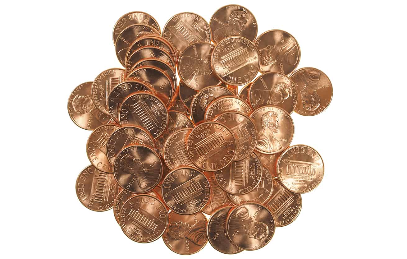Koin Screw-on Tops PENNY COIN TUBE NEW U.S 