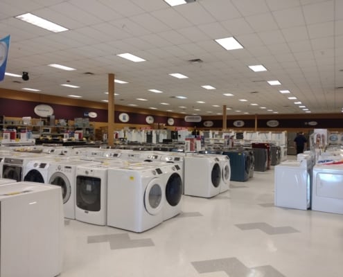 American Freight Sears Outlet Store showing discounted appliances