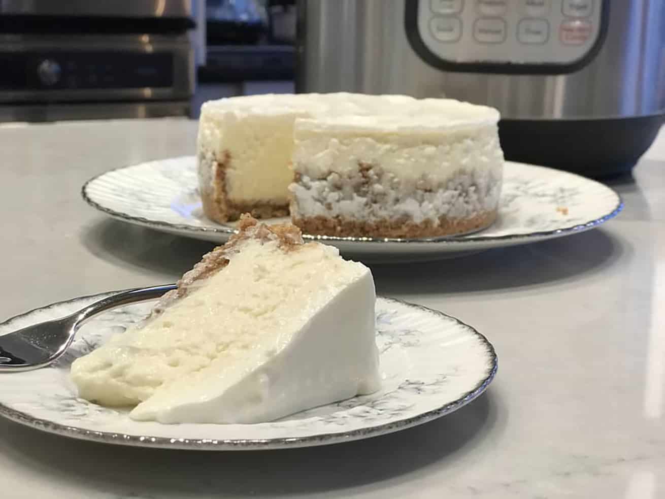 New York Cheesecake made in an Instant Pot