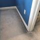 Ugly, grimy, black lines on carpet that are from filtration soil