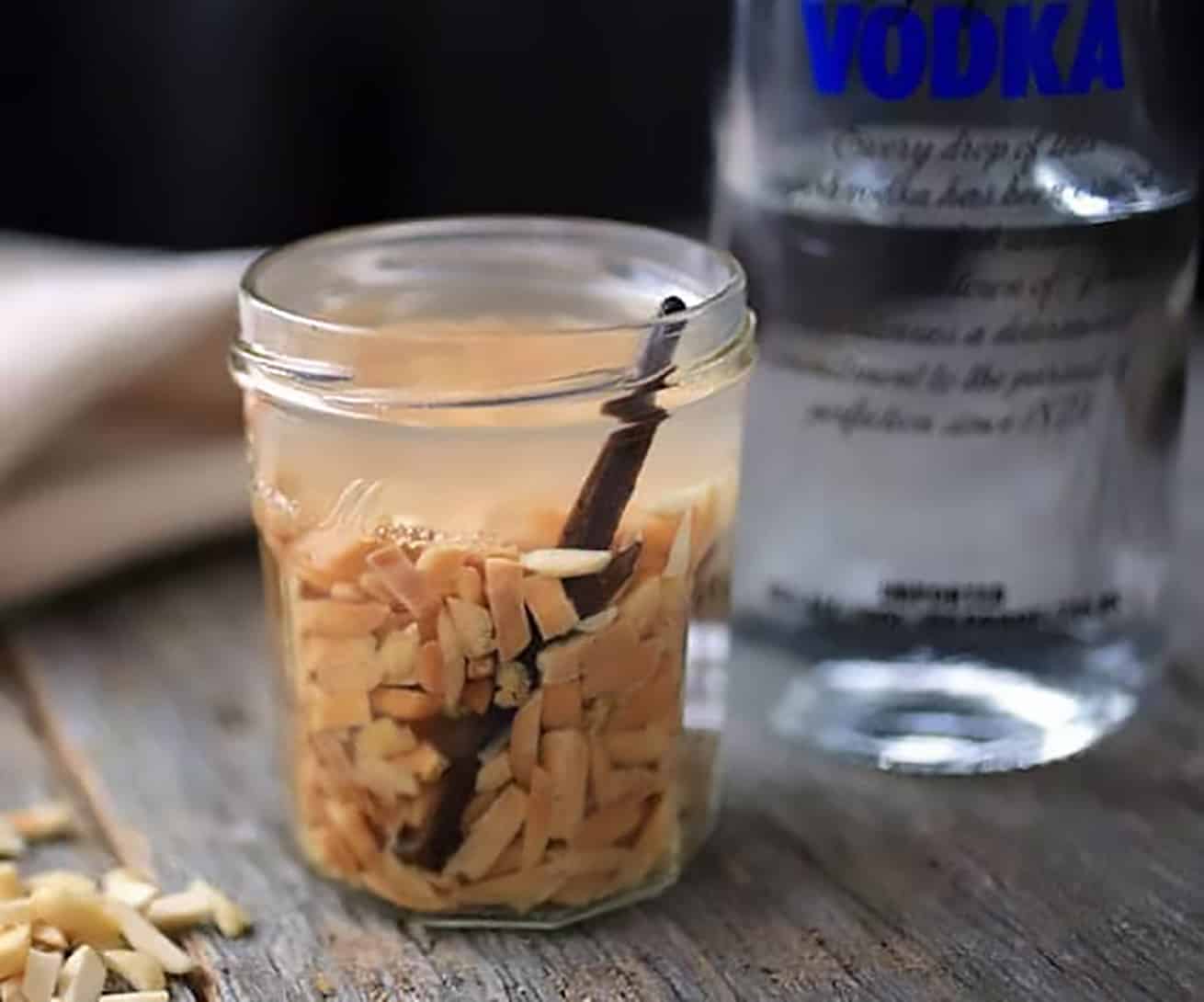 homemade almond extract