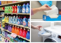 laundry softeners collage