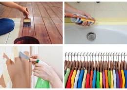 home maintenance tips collage