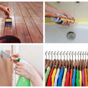 home maintenance tips collage