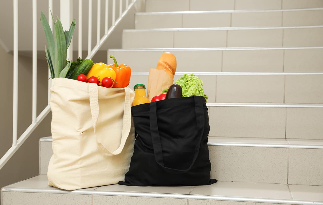 Backpacks, Lunch Bags, and Reusable Shopping Bags that should never be dried in a clothes dryer
