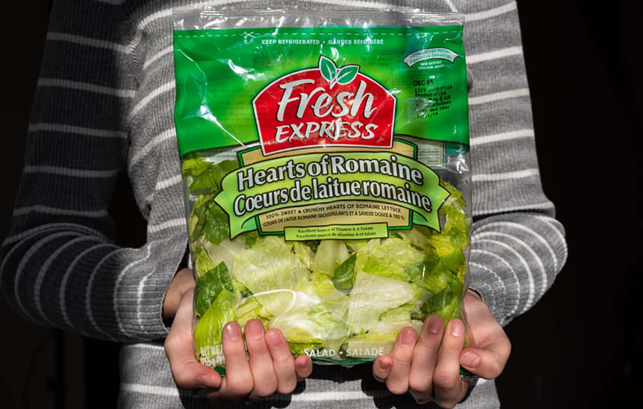 salad in a bag