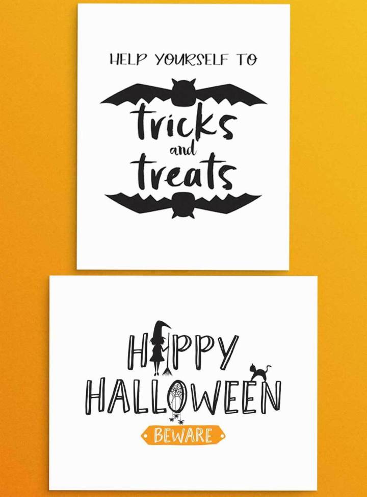 Halloween Party free printables